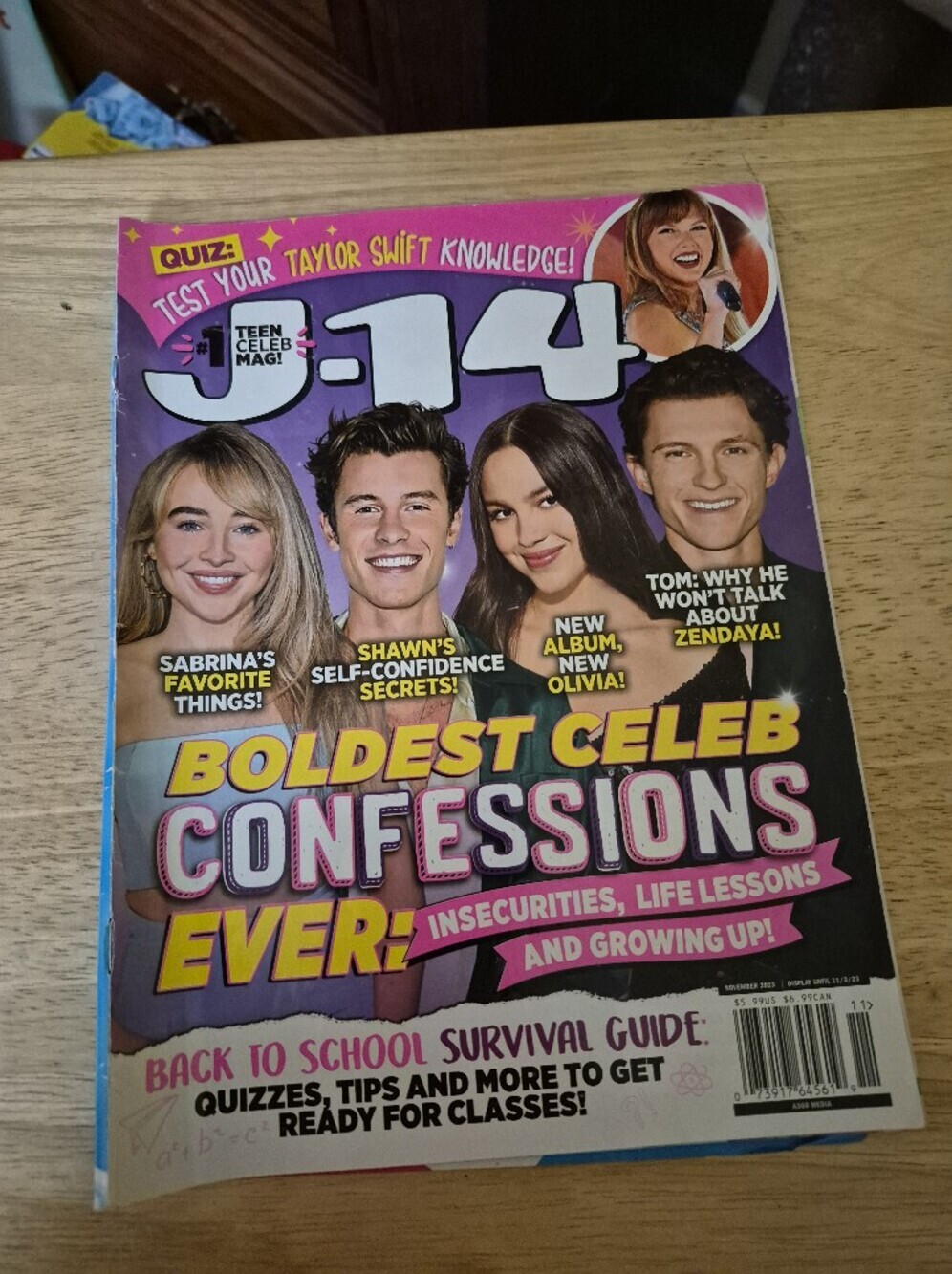 4/20$ J14 November 2023 Boldest Celeb Confessions Magazine